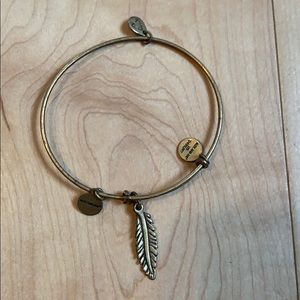 Alex and Ani Feather Bracelet